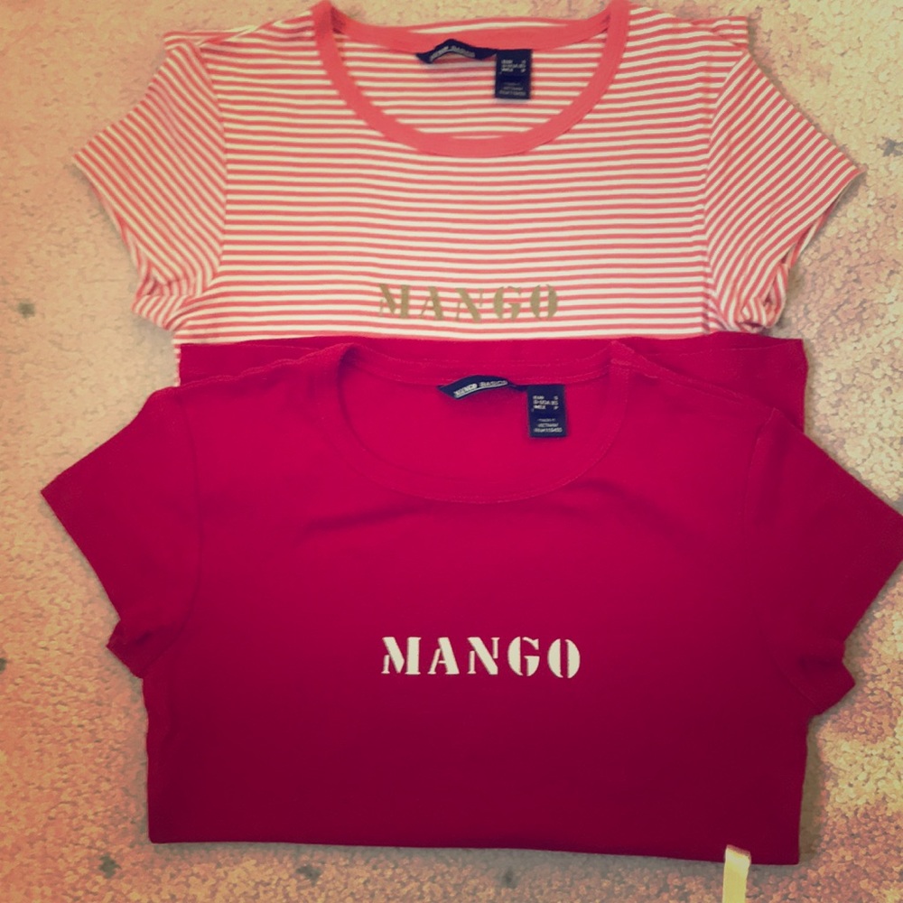Mango basic tees - woman xs